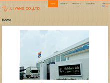 Tablet Screenshot of liyangdecor.com